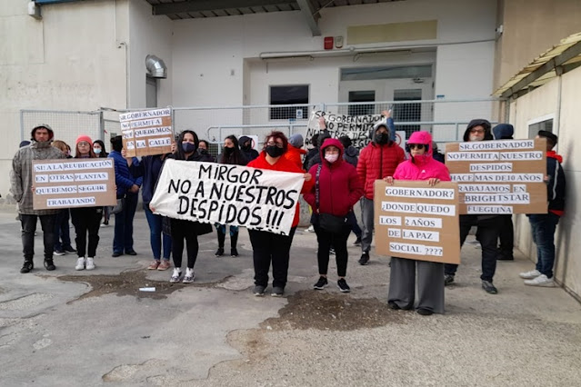 90 trabajadores afuera de Brightstar y la sospecha de un listado armado por la UOM 90 trabajadores afuera de Brightstar y la sospecha de un listado armado por la UOM