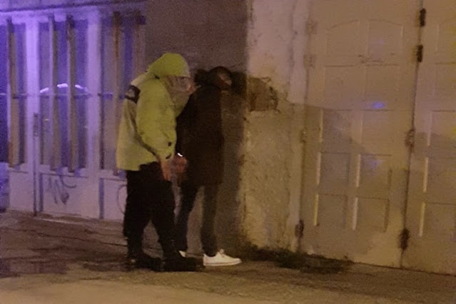 Violento intento de robo en la via publica, un detenido