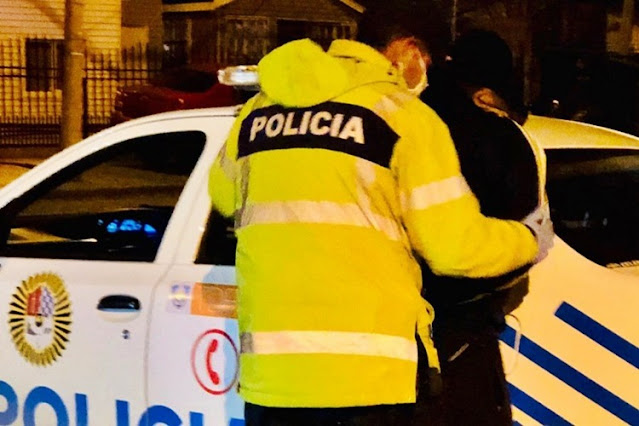 Detenido luego de agredir a un efectivo policial a piedrazos
