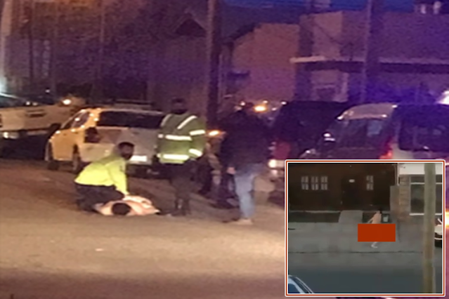 Un hombre fue detenido, causando desmanes desnudo en la via publica