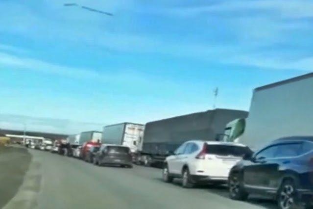 Salieron de TDF 11 mil personas, en mas de tres mil vehículos con destino al Continente