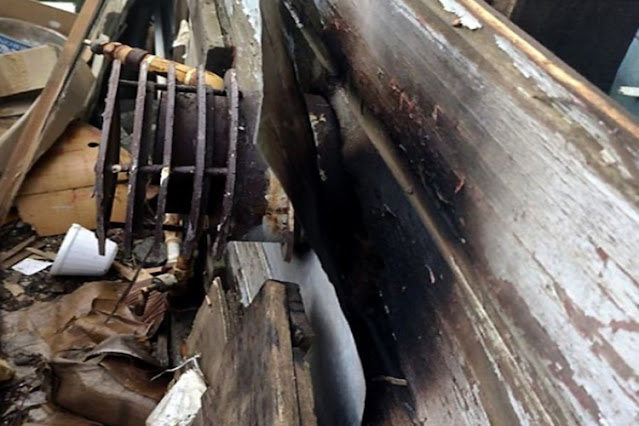 Incendio en una vivienda, sin lesionados Incendio en una vivienda, sin lesionados