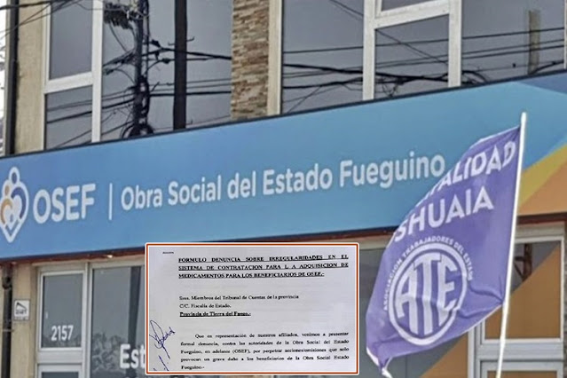 Gremios denunciaron en la Fiscalia de Estado irregularidades en compra de medicamentos en OSEF