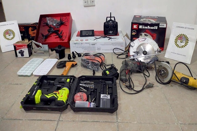 Encuentran varios elementos robados