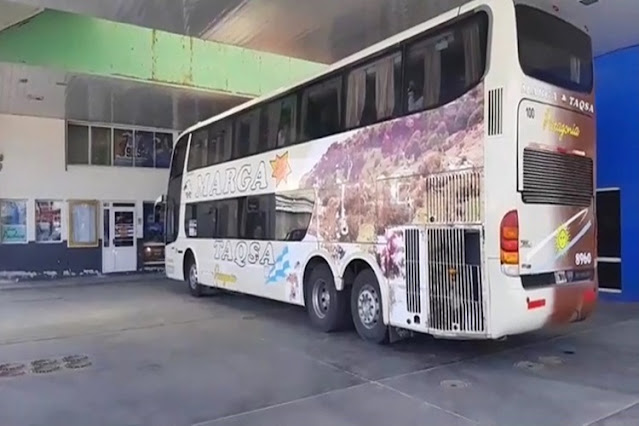Hicieron volver desde San Sebastian a colectivo con pasajero con Coronavirus Hicieron volver desde San Sebastian a colectivo con pasajero con Coronavirus