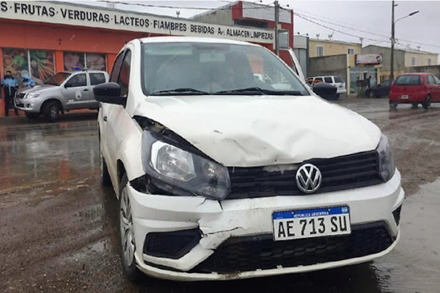 Triple choque sin lesionados