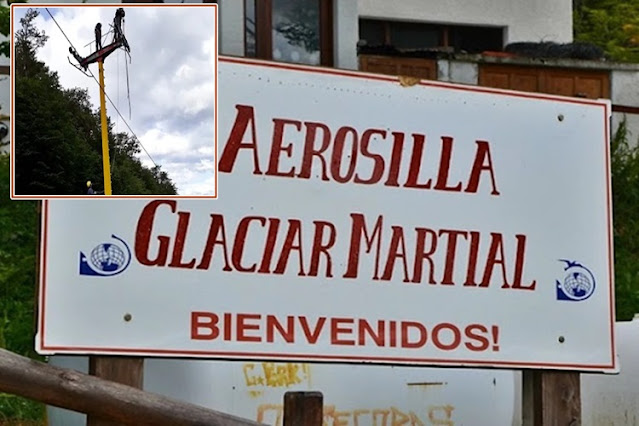 Melella firmo adenda en concesión por 20 años de la aerosilla del Glaciar Martial