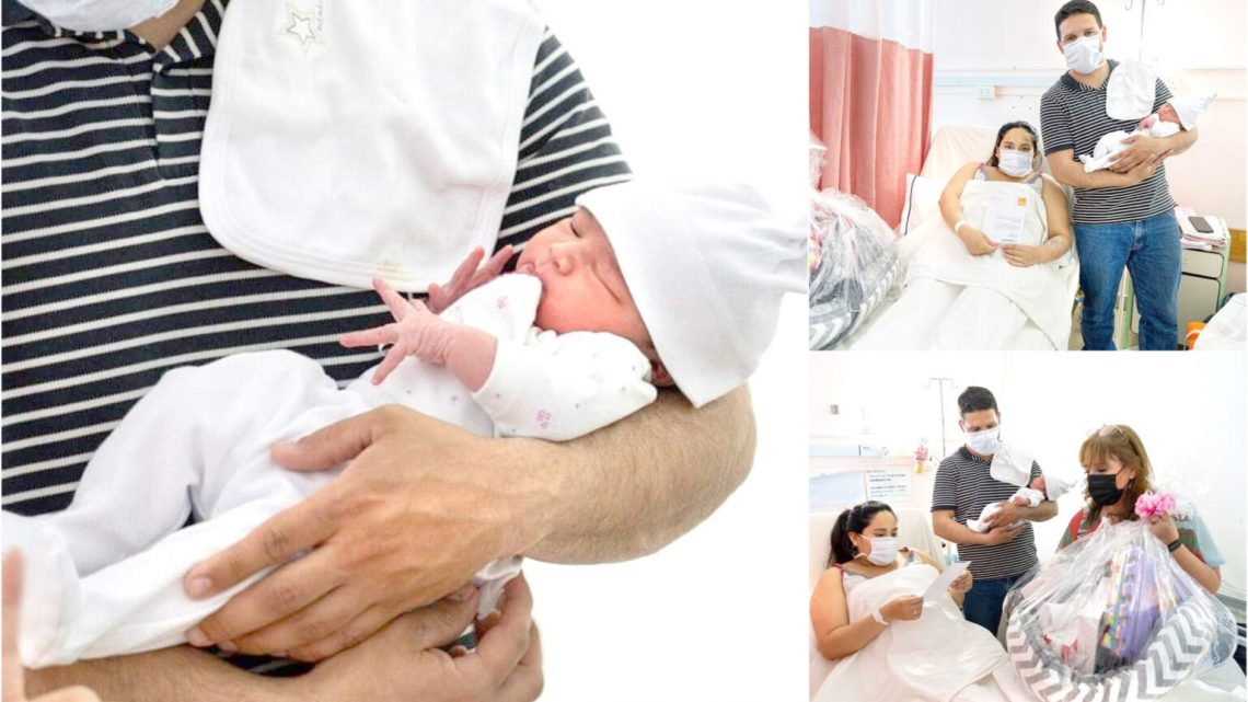 Emilia es la primer fueguinita nacida en 2022