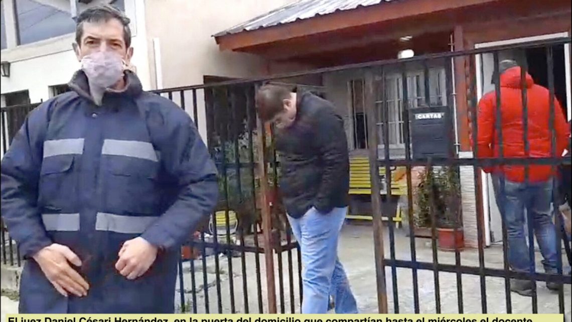 Para Césari “está probado que Buchieri entró al mar con su botecito”