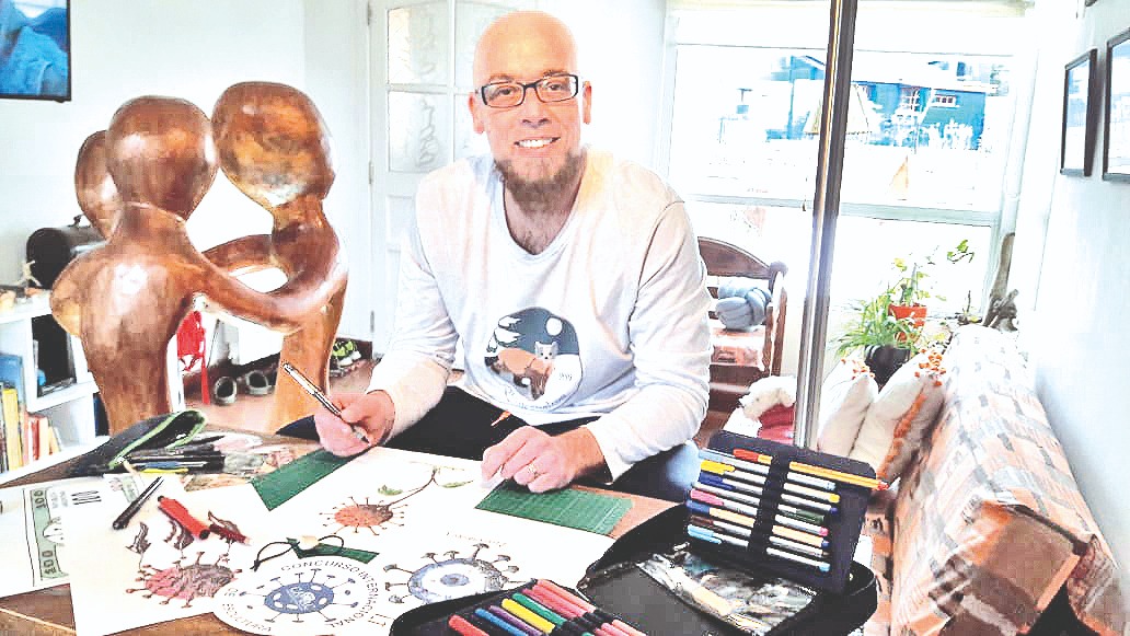 Artista fueguino recibe el primer premio en un certamen patagónico