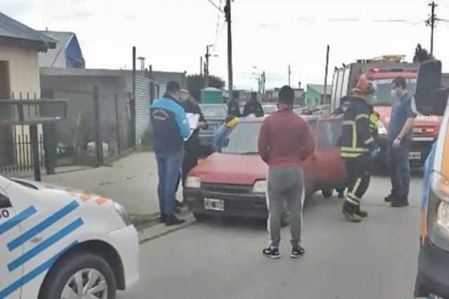 Tres niños sufren contusiones en un choque Tres niños sufren contusiones en un choque