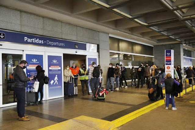 Restringen ingreso en Aeroparque, solo para pasajeros confirmados