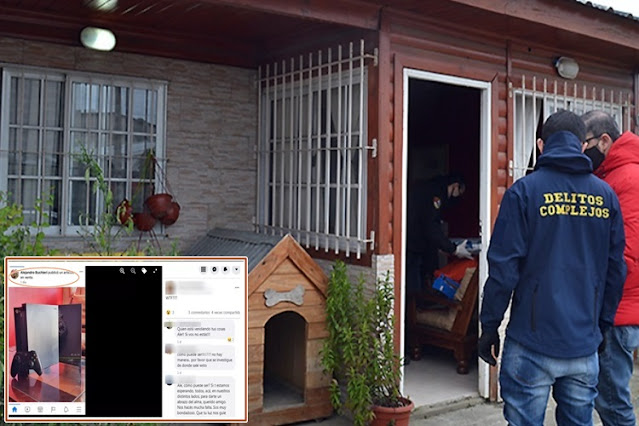 Allanan la vivienda del hombre desaparecido en el mar, luego de una publicacion en Facebook