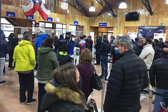 Siguen los testeos aleatorios para fueguinos en Chile