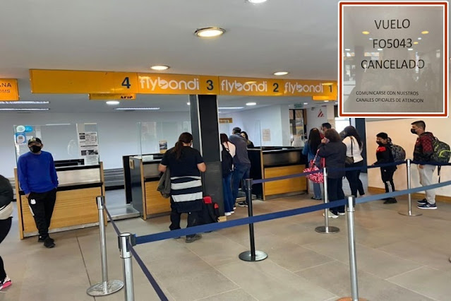 Quejas y reclamo por cancelación de vuelo de Flybondi a Ushuaia