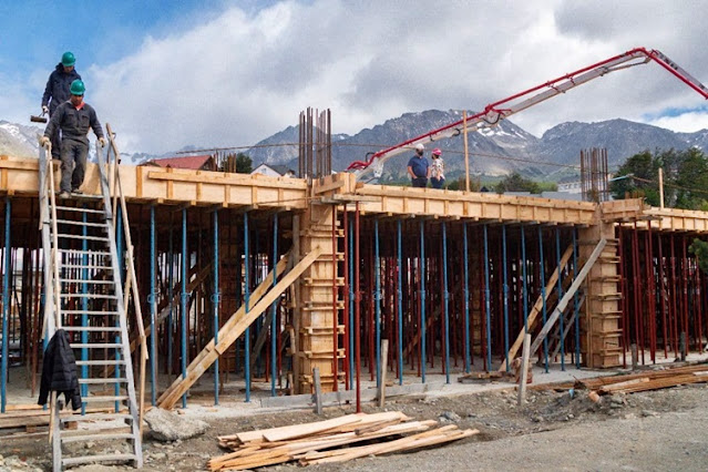 Gobierno anuncio el inicio del hormigonado del nuevo sector del Hospital Ushuaia