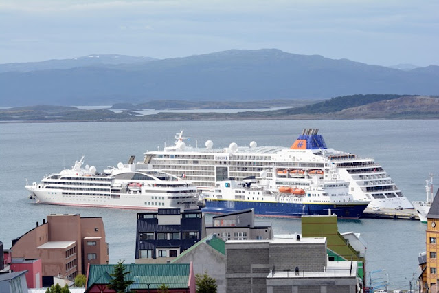 Cruceros con casos positivos de Covid en Ushuaia, algunos cancelaron la temporada