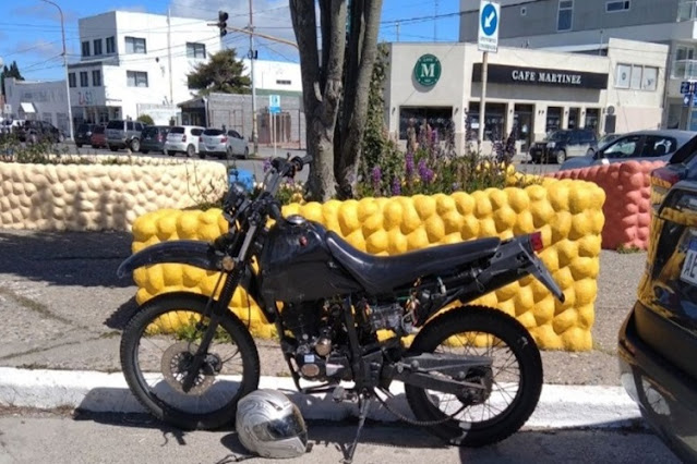 Choque motociclista lesionado