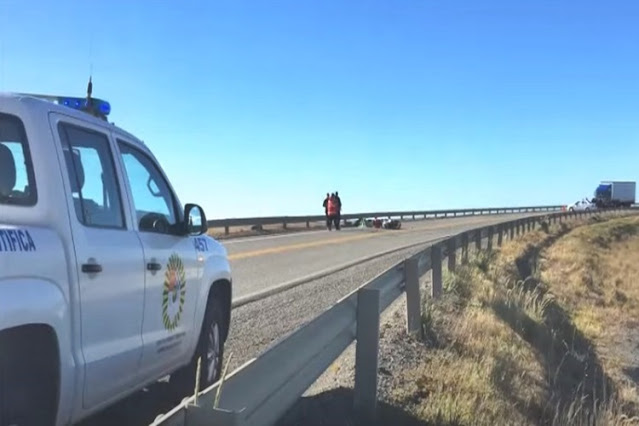 Motociclista murio, luego de despistarse en la Ruta 3