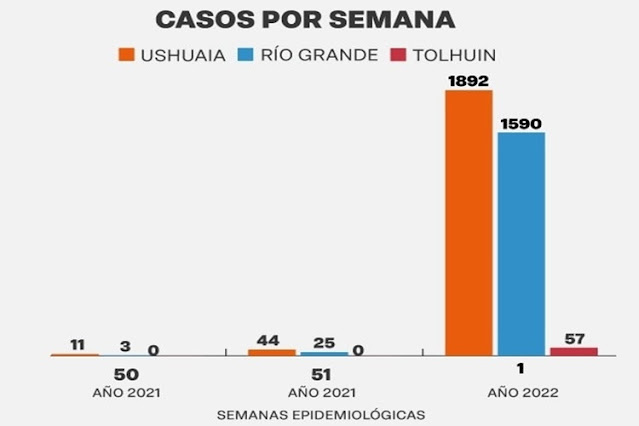 Dos muertos y mas de 3500 casos confirmados en TDF