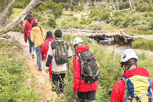Rescate de turista con hipotermia en Laguna Esmeralda