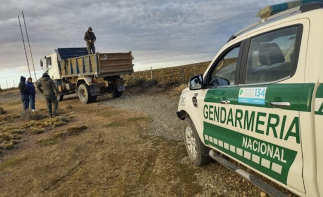Operativo de Gendarmeria por contrabando de cigarrillos