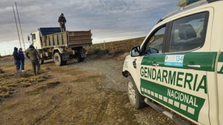 Operativo de Gendarmeria por contrabando de cigarrillos