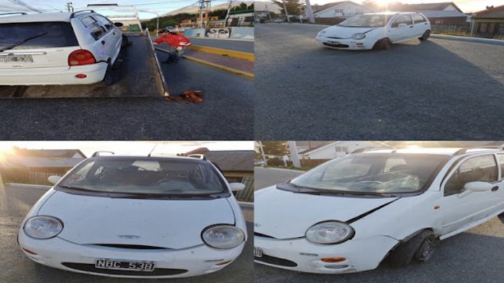 Conductor detenido en Ushuaia luego de chocar en la madrugada