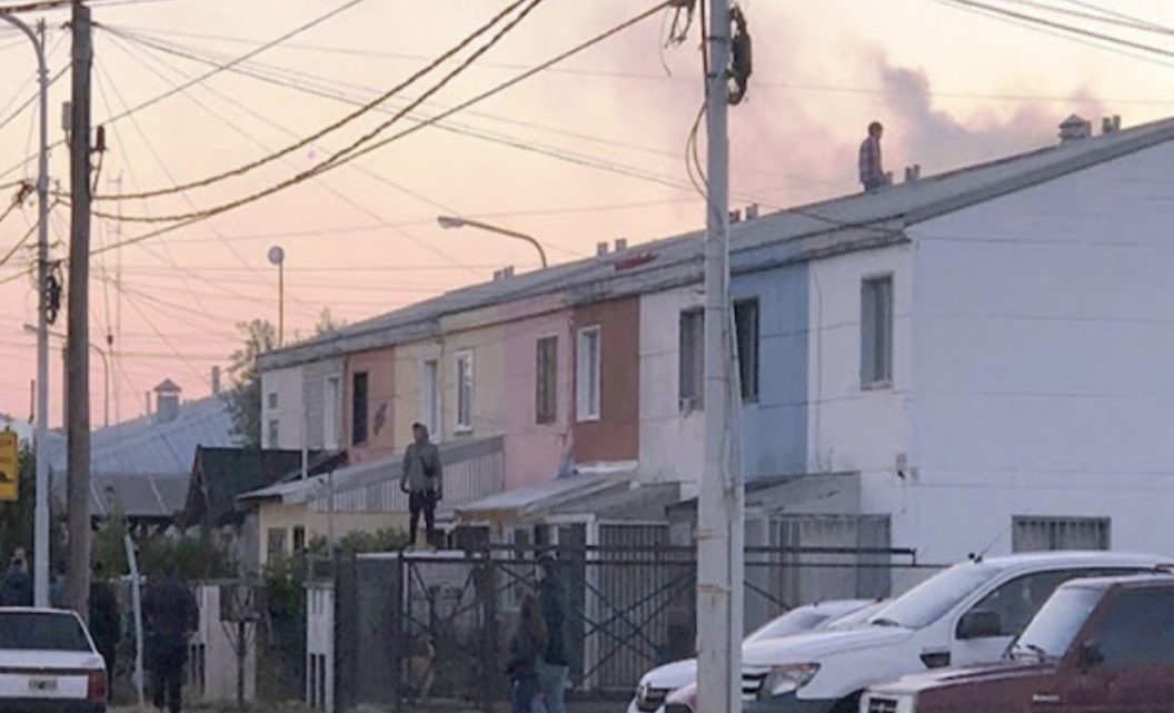 Principio de incendio en una vivienda por un asado Principio de incendio en una vivienda por un asado