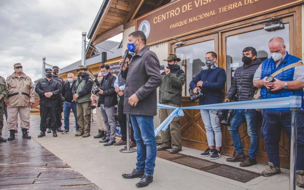LA MUNICIPALIDAD DE USHUAIA ACOMPAÑÓ LA REAPERTURA DEL CENTRO DE VISITANTES ALAKUSH EN EL PARQUE NACIONAL LA MUNICIPALIDAD DE USHUAIA ACOMPAÑÓ LA REAPERTURA DEL CENTRO DE VISITANTES ALAKUSH EN EL PARQUE NACIONAL