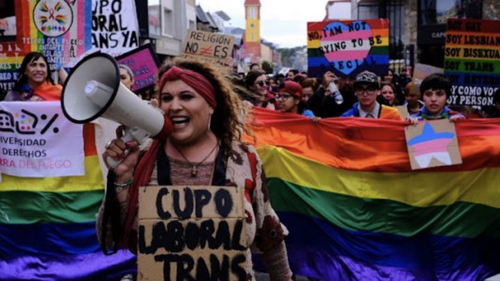 Reclamo para que TDF adhiera al cupo trans que garantiza el ingreso al Estado