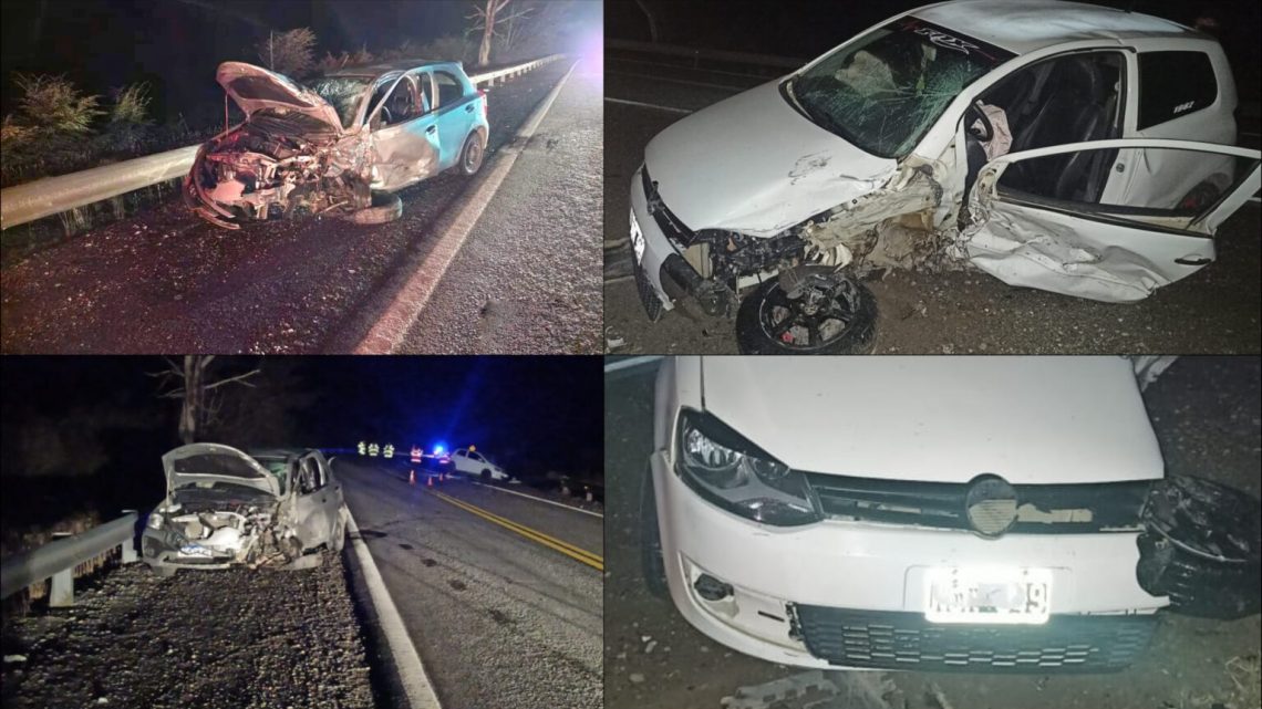 Dos parejas sobrevivieron a violento choque frontal Dos parejas sobrevivieron a violento choque frontal