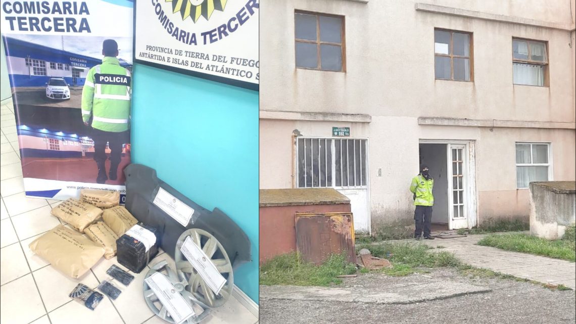 En allanamiento por robo encuentran marihuana en un entretecho