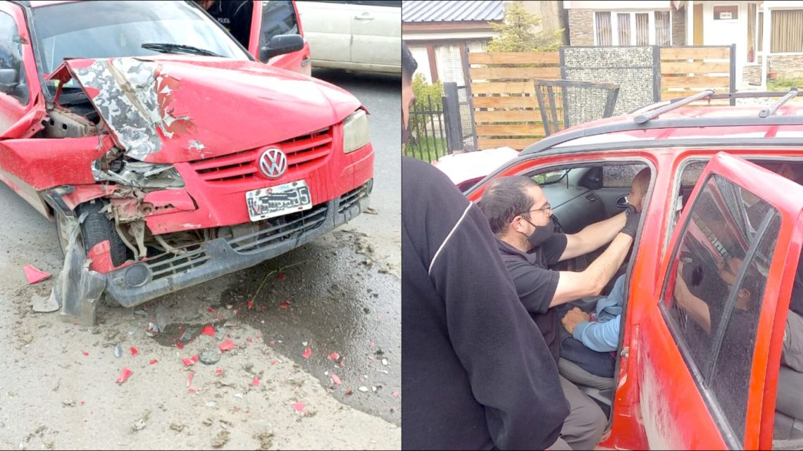 Falleció el conductor que chocó con una combi estacionada