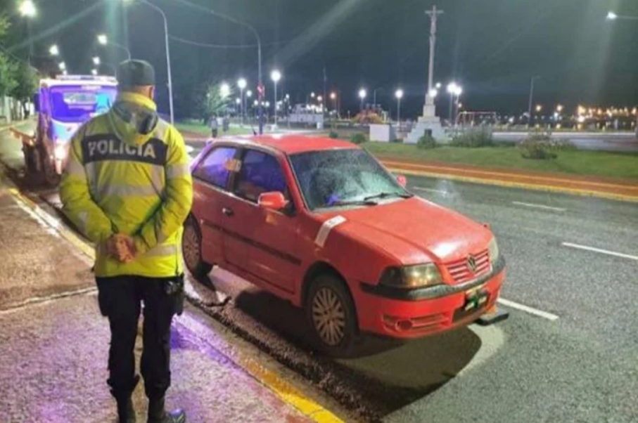 Conductor borracho y en contramano por la Maipu en Ushuaia