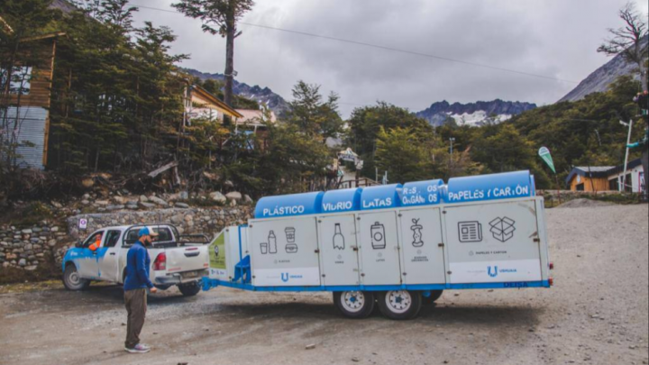 EL PUNTO VERDE MÓVIL ACOMPAÑÓ LA CARRERA DE MONTAÑA USHUAIA ULTRA TRAIL