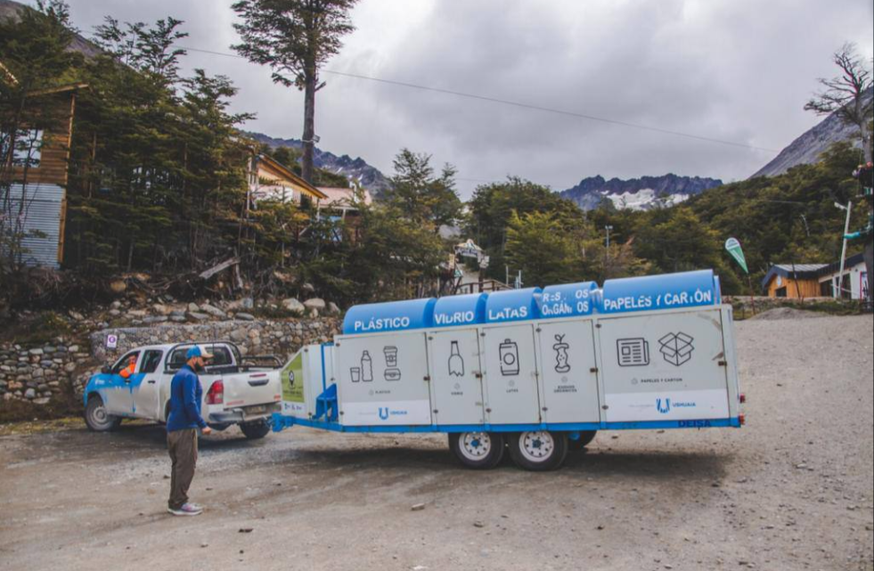 EL PUNTO VERDE MÓVIL ACOMPAÑÓ LA CARRERA DE MONTAÑA USHUAIA ULTRA TRAIL