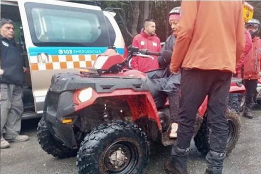 Rescatan a una turista en la senda de Laguna Esmeralda