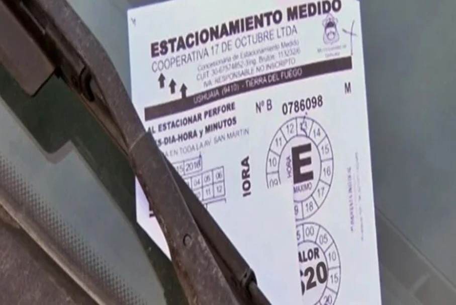 Cooperativa pide aumentar tarifa del estacionamiento medido en Ushuaia