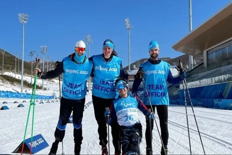El fueguino Nicolas Lima abanderado en el cierre de los Juegos Paralimpicos Beijing 2022