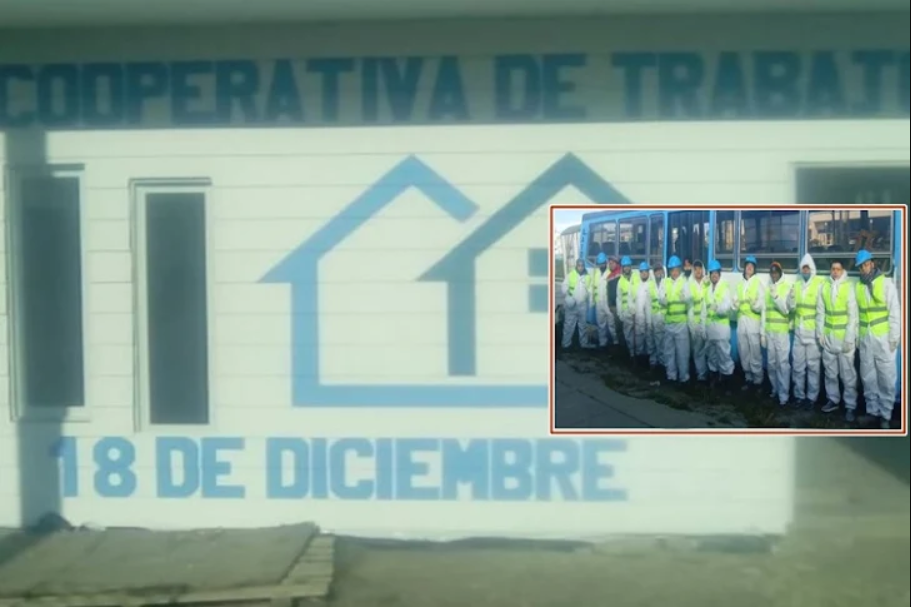 Reclamo de Cooperativa de Trabajo al Gobierno de TDF, no cumplieron lo prometido