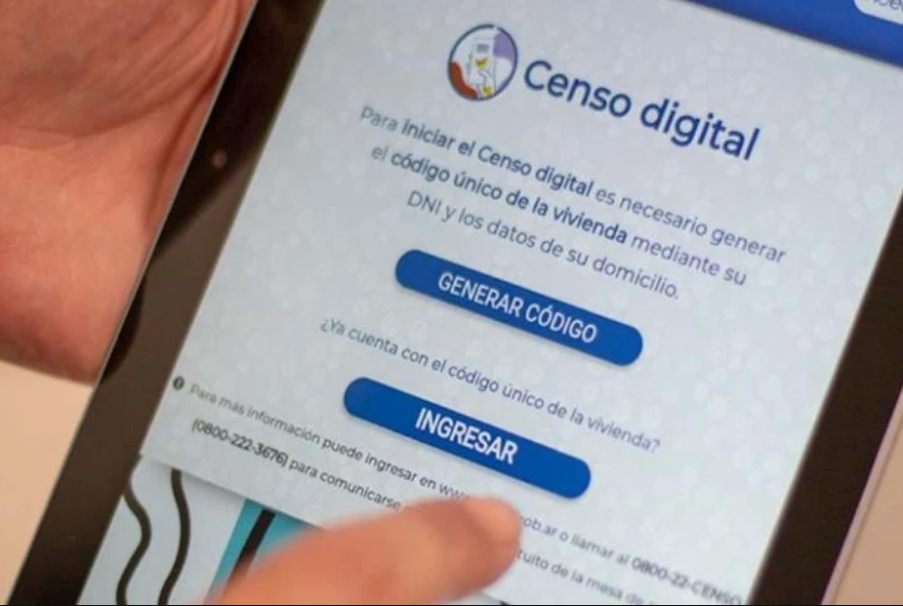 Censo Digital desde hoy esta disponible para realizarlo por Internet