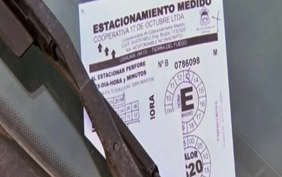 Aprobaron aumento escalonado del Estacionamiento Medido en Ushuaia