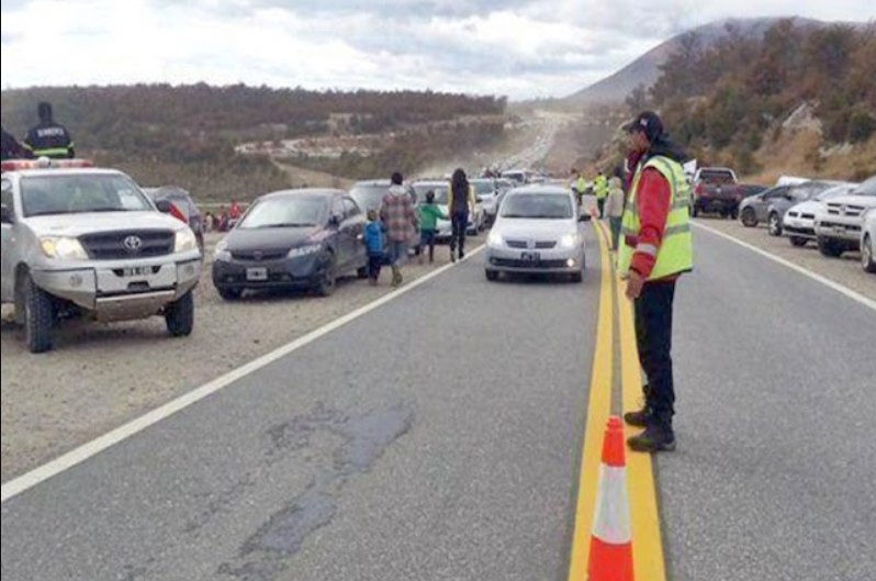 Sin corte de la Ruta 3 por la Vuelta de Tierra del Fuego