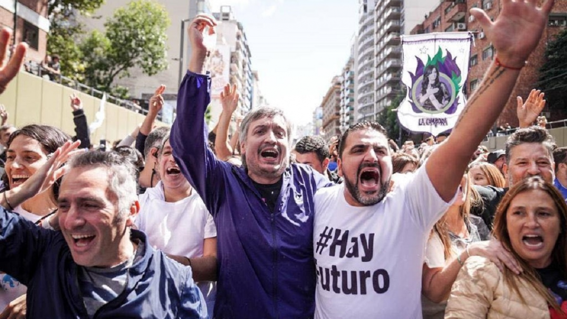 Vuoto con Máximo Kirchner: «La única salida posible es con la gente adentro»
