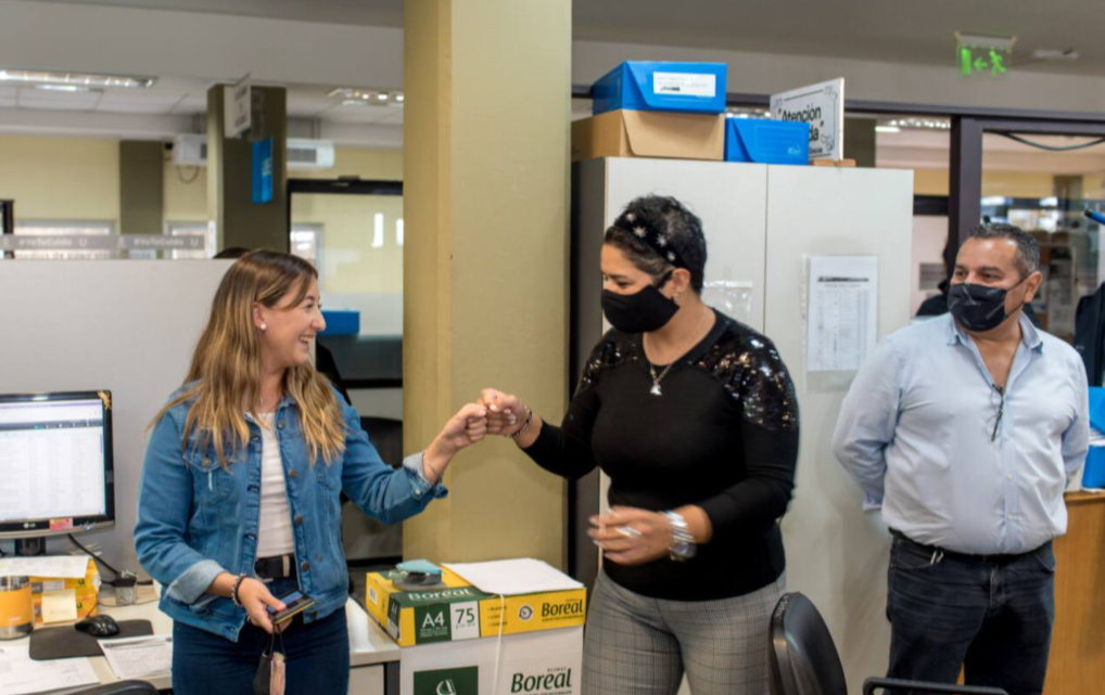 TRAS ASUMIR, YÉSICA GARAY RECORRIÓ LAS DISTINTAS ÁREAS QUE DEPENDEN DE LA SECRETARIA DE GOBIERNO TRAS ASUMIR, YÉSICA GARAY RECORRIÓ LAS DISTINTAS ÁREAS QUE DEPENDEN DE LA SECRETARIA DE GOBIERNO