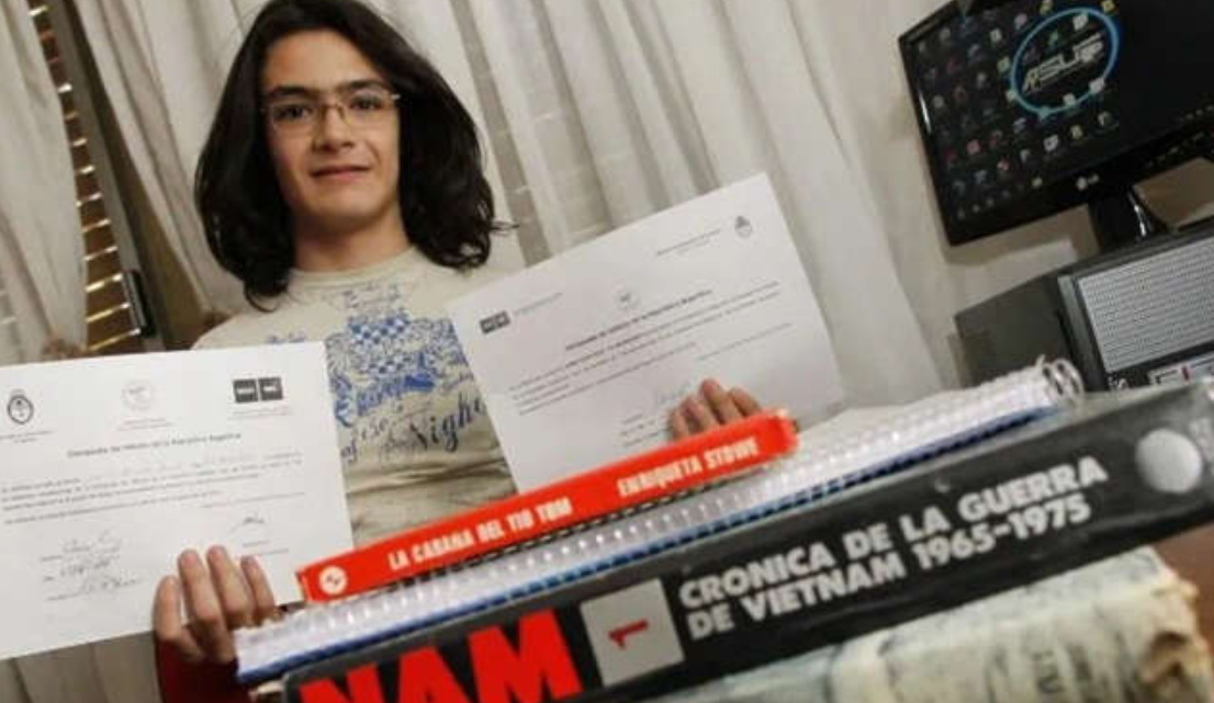 Tiene 16 años, ganó una beca para estudiar en Estados Unidos y busca recaudar el dinero para poder viajar