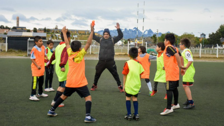 RIVER PLATE PROBÓ JUGADORES EN LA CIUDAD DE USHUAIA