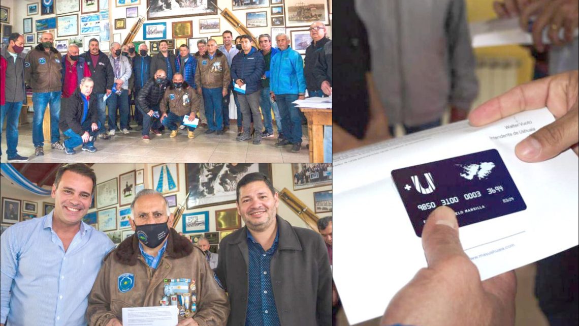 Veteranos de Malvinas recibieron la Tarjeta “+ U”
