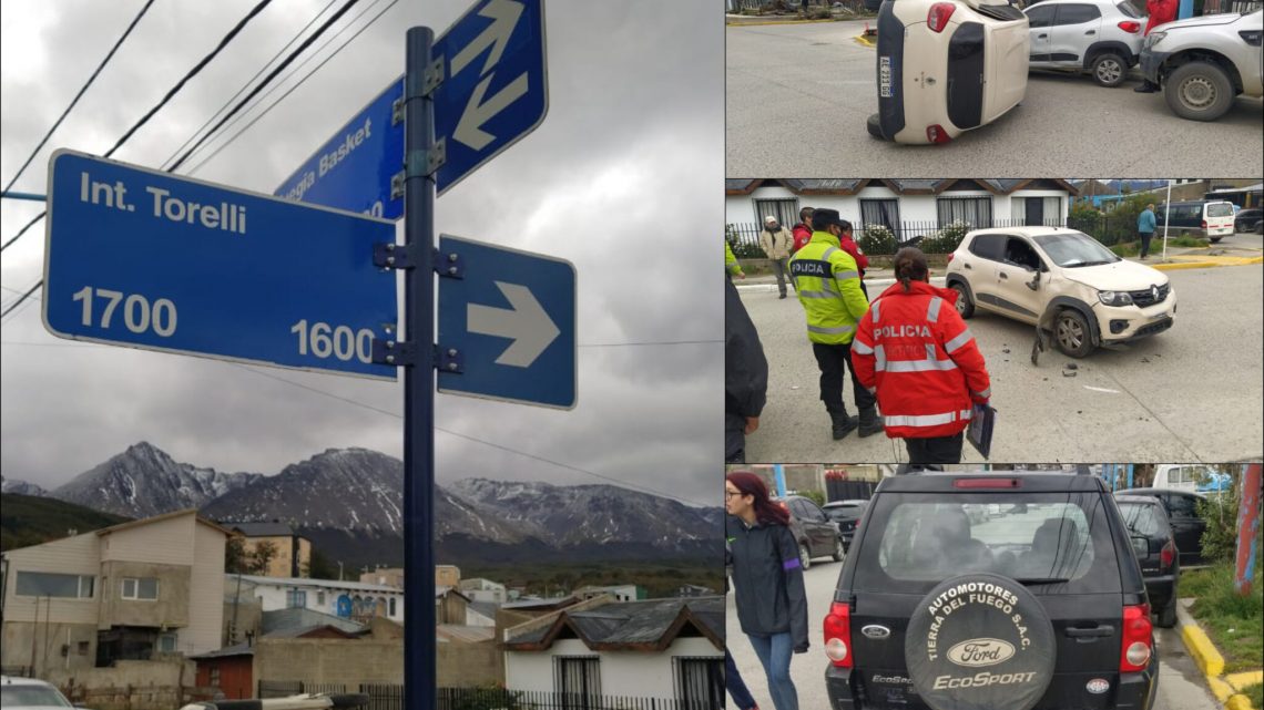 Vuelco en una calle plana arroja múltiples lesionados